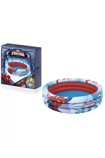 BESTWAY Φουσκωτή πισίνα Spider-Man για παιδιά 3+, 98018, 122 x 30 cm, 200 λίτρα