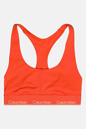 Calvin Klein Women Brand Logo Non Padded Bra, Orange