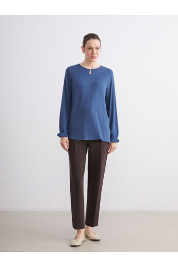 LC Waikiki Bicycle collar blouse