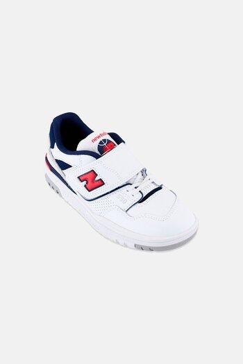 New Balance Kids Boy PHB550ED Velcro Closure Outdoor Shoes, White