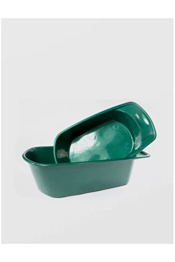 sterk Small Plastic Basin Quality II, 18 cm X 74 cm X 35 cm, GREEN