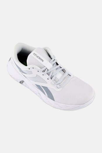 Reebok Women Nanoflex TR Lace Up Training Shoes, Light Grey