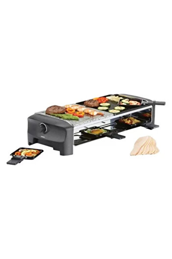 PRİNCESS Electric Grill/Raclette Plate, 1200W -