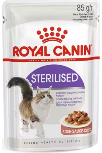 Royal Canin Sterilised Wet Cat Food In Gravy 85 gm*12 sachet