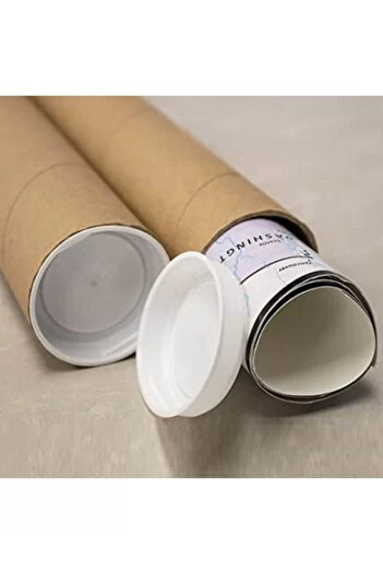 Avex Cardboard Tube for Transport Protection, Length 130 cm, Diameter Ø76 mm
