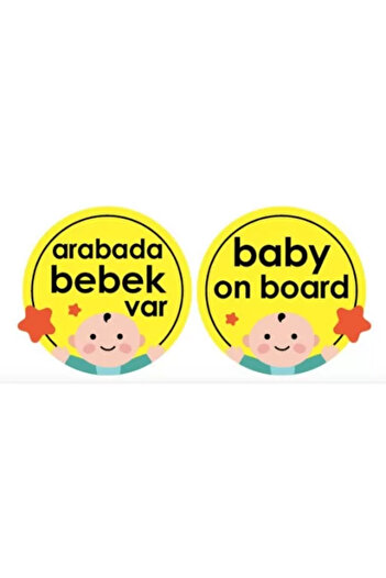 Babyjem Semn luneta Baby/Prince/Princess on board cu ventuza