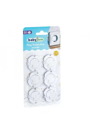 Babyjem Set 6 protectii priza cu adeziv