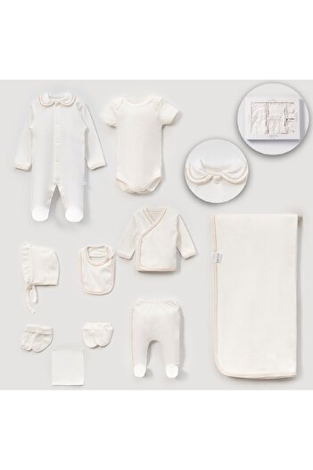 LOVE MAXX Cotton 10-Piece Set Hospital Release 0-3 Months Newborn