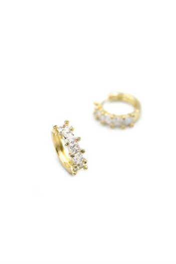 Royaleks Jewelled Earrings - Gold