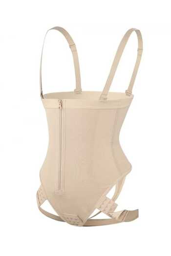 Fstyle Open back abdominal compression corset after plastic surgery and filling