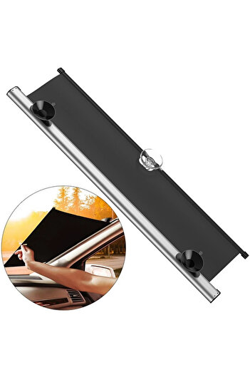 toyigoo Auto Close Car Windshield Sunshade Automatic Retractable 64cm-(5775) - Tygo3583-9278