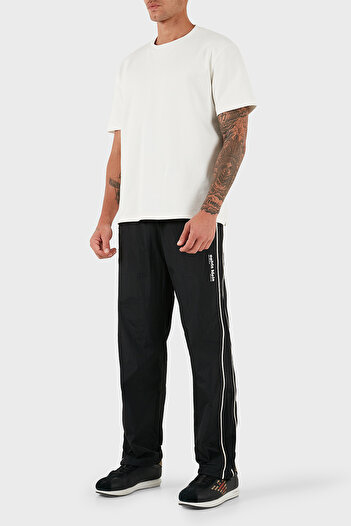 Calvin Klein Relaxed Fit Normal Bel Ribanalı Paça Çizgi Detaylı Pantolon LV04RC522GUB1 Erkek PANTOLO