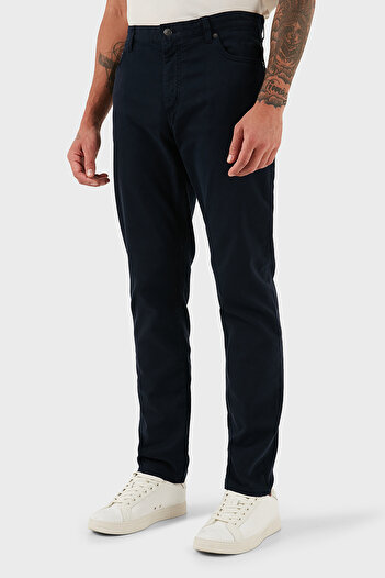 Tommy Hilfiger Streç Pamuklu Comfort Fit Normal Bel Düz Paça Pantolon Erkek PANTOLON MW0MW38810 DW5