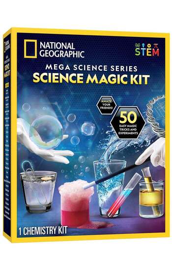 NATIONAL GEOGRAPHIC Blue Marble Mega Science Series Science Magic Kit
