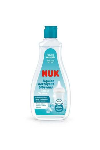 Nuk Baby Bottle Cleaner | Ideal For Cleaning Baby Bottles, Teats And Accessories | Fragrance Free Cl