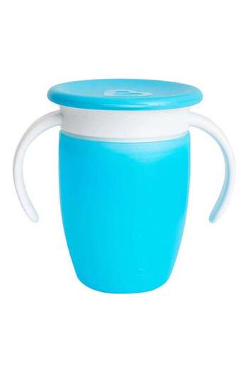 Munchkin Miracle Trainer Cup With Lid Pack of 1 7oz/207 Ml Blue