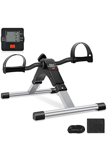 UTEN Folding Pedal Exercise Device by Uten, Portable Mini Bike for Hand and Foot Exercises with LCD Scree