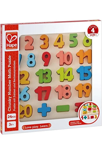 Hape Puzzle Mathematics Chunky