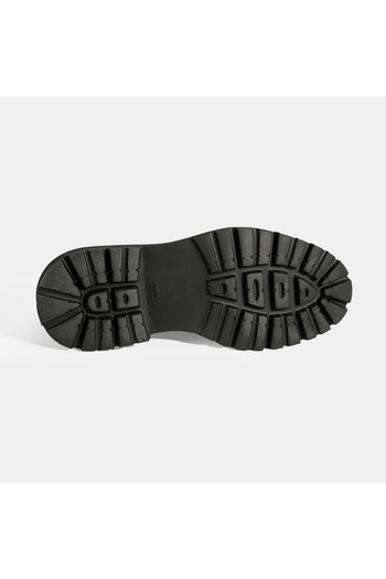 Desa Erkek Lacivert Metal Toka Detaylı Deri Loafer