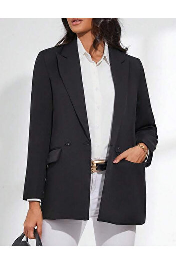 SHEIN Aveloria jacket, black
