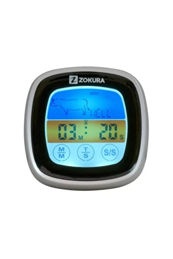 Zokura Digital Meat Thermometer with Touch Screen -