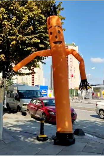 Gel Gel Balon Fly Tüp – Özel Tasarım Reklam Balonu (5–6 Metre, Oxford Kumaş)