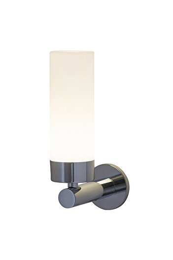 Rabalux Rabalux LED wall lamp, chrome structure, one glass diffuser, 4W, 371 lumens, IP44,...