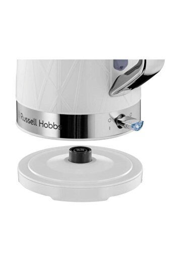RUSSELL HOBBS Fierbator Russell Hobbs Structure 28080-70, 2400 W, 1.7 L, Fierbere rapida (Alb/Argintiu)
