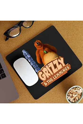 OEM Mousepad Grizzy Bear and the Lemmings