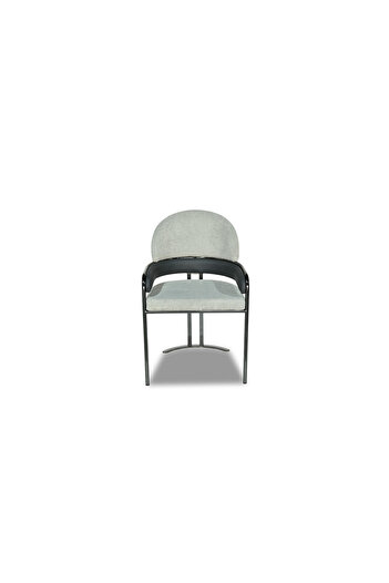 OEM SAFIR 14 kitchen/living room chair, metal frame, textile/imitation leather upholstery, 88x57 cm