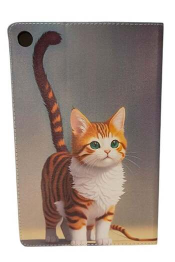 Generic Cat Print Flip case Compatible with Samsung Galaxy Tab A9 Plus/A9+ 11 Inch 2023
