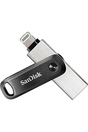 SanDisk محرك أقراص iXpand Go OTG (Lightning/USB)