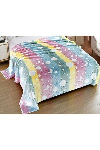 CHIRASO Cocolino Glow in Dark Phosphorescent Blanket 200x230cm, glows delicately in the dark