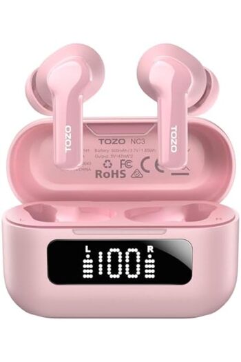 TOZO Hybrid Active Noise Cancelling Wireless Earbuds