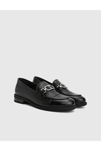İLVİ Elinor Genuine Patent Leather Black Women's Loafer