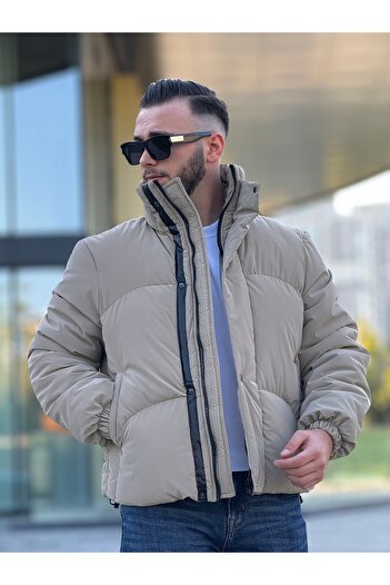 KINGAF Men's Coat Puffer Jacket