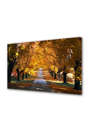 Alista Home Decorative wall painting with wooden frame, 33cm x 24cm, with flowers1735