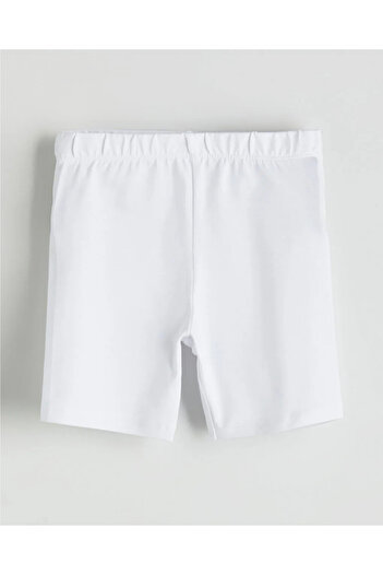LC Waikiki Lcw Kidswhite Elastic Waist Girls' Pajama Bottoms, Pack of 2