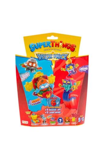 Magic Box Set 6 figurine Superthings Rescue Force, Magic Box, Multicolor