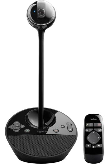 logitech BCC950 Desktop Video Conferencing Solution, Full HD 1080p B23 Video Calling, Hi-Definition