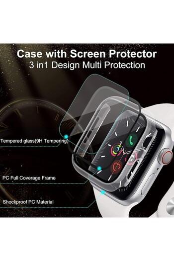 Danex Protective Case for Huawei Watch GT 3 Pro 46mm + Screen Protector, M91, Lexgard, Deep Dark
