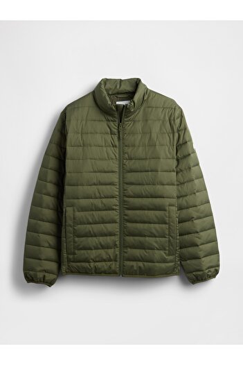 GAP Erkek Haki 100% Geri Dönüştürülmüş Relaxed ColdControl Şişme Mont