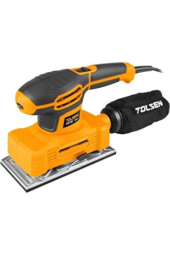 TOLSEN 1/3 Sheet Finishing Sander, Professional Electric Power Tool with Dust Collection Bag, 79563