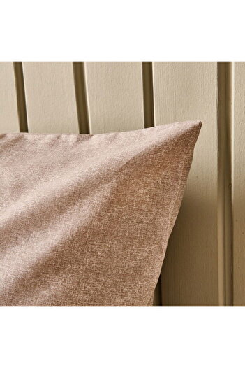 Evidea Soft Tanura Easy-Iron 2-Piece Pillowcase - Beige - 50X70 cm