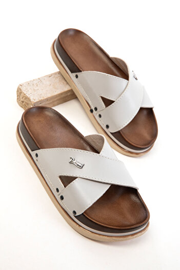 SOHO Beige Women's Slippers 20717