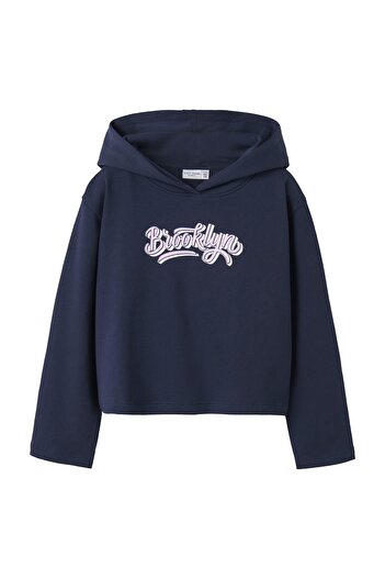 Name it NKFVIALA LS KRÁTKÝ RLX SWEAT WH BRU