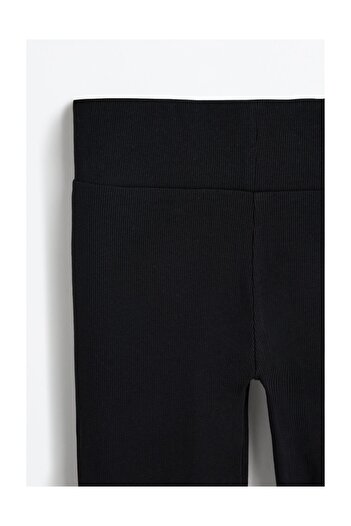 LEFTIES Woman Basic Ribbed Leggings