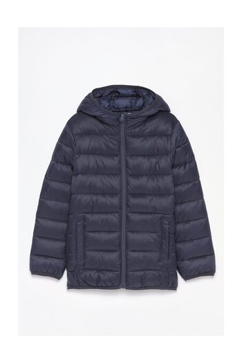 LEFTIES Gyerekek kapucnis puffer dzseki