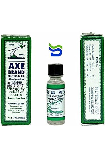 Axe Brand Universal Oil 3ml (Pack of 6) – Fast-Acting Relief for Headaches, Muscle & Joint Pain
