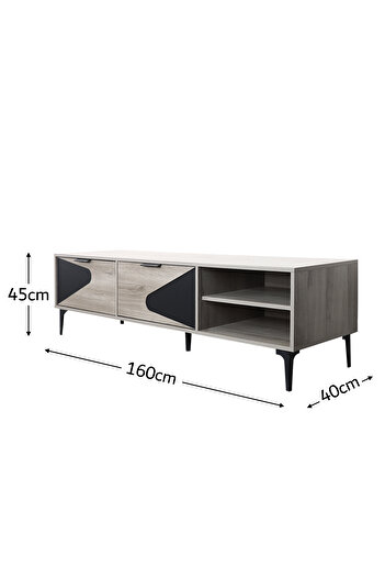 BAITY Elegant Wooden TV Table 160 cm Malaysian Made